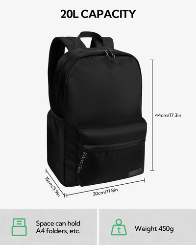 Sac à dos scolaire léger : sac à dos scolaire décontracté avec compartiment pour ordinateur portable sac à dos de randonnée