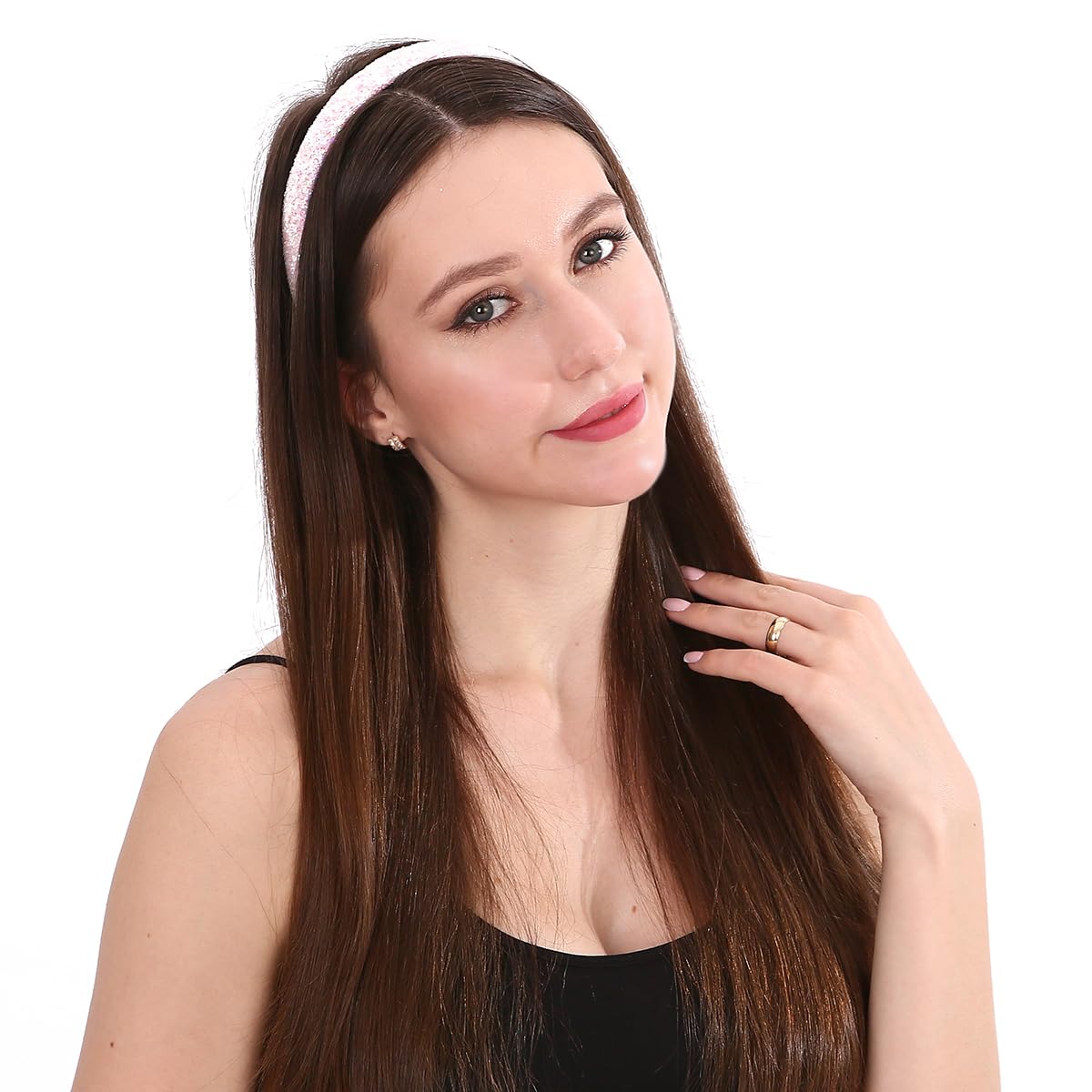 wide padded hair bands, fashionable, cute everyday accessory