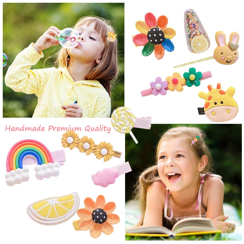 28 pinces à cheveux mignonnes, accessoires de coiffure à la mode, pinces à cheveux en métal antidérapantes