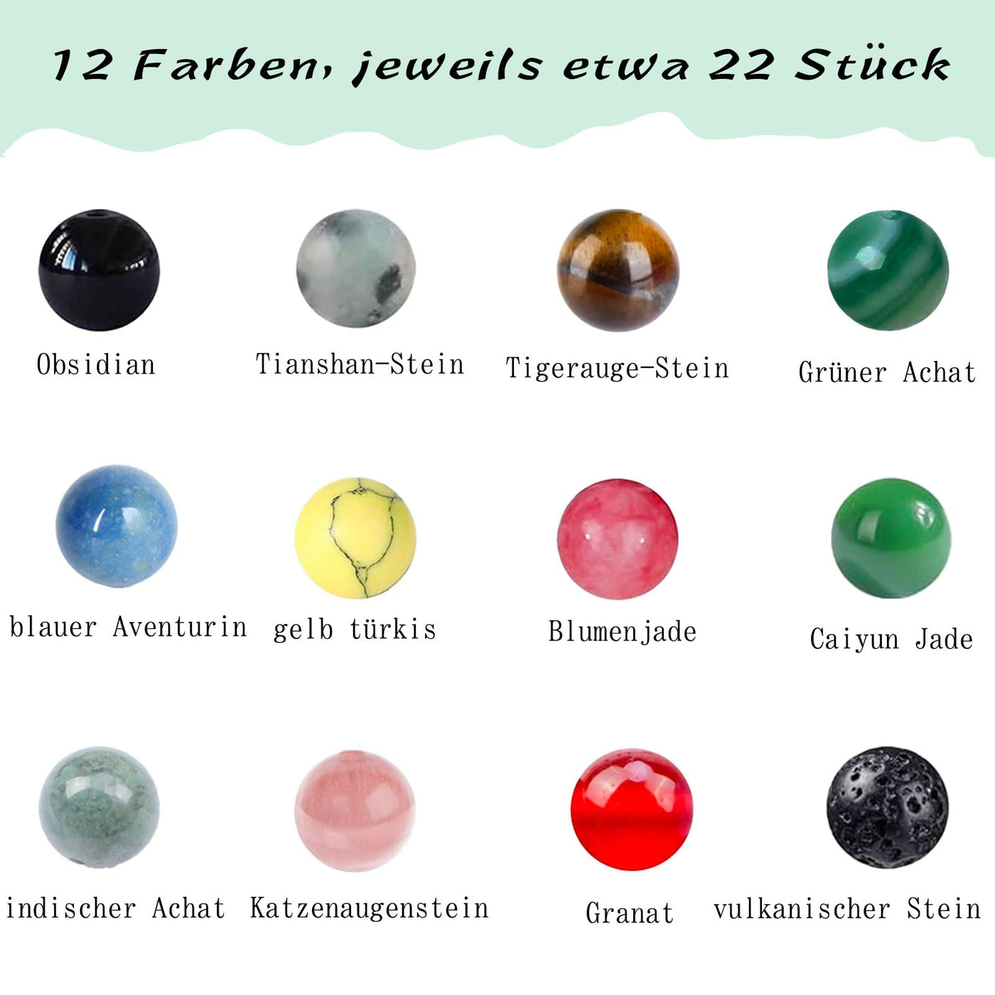 Natural Gemstone Beads