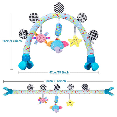 Jouets de voyage pour bébés et enfants en bas âge, poussettes et landaus, jouets d'activité pour le développement à l'intérieur et à l'extérieur