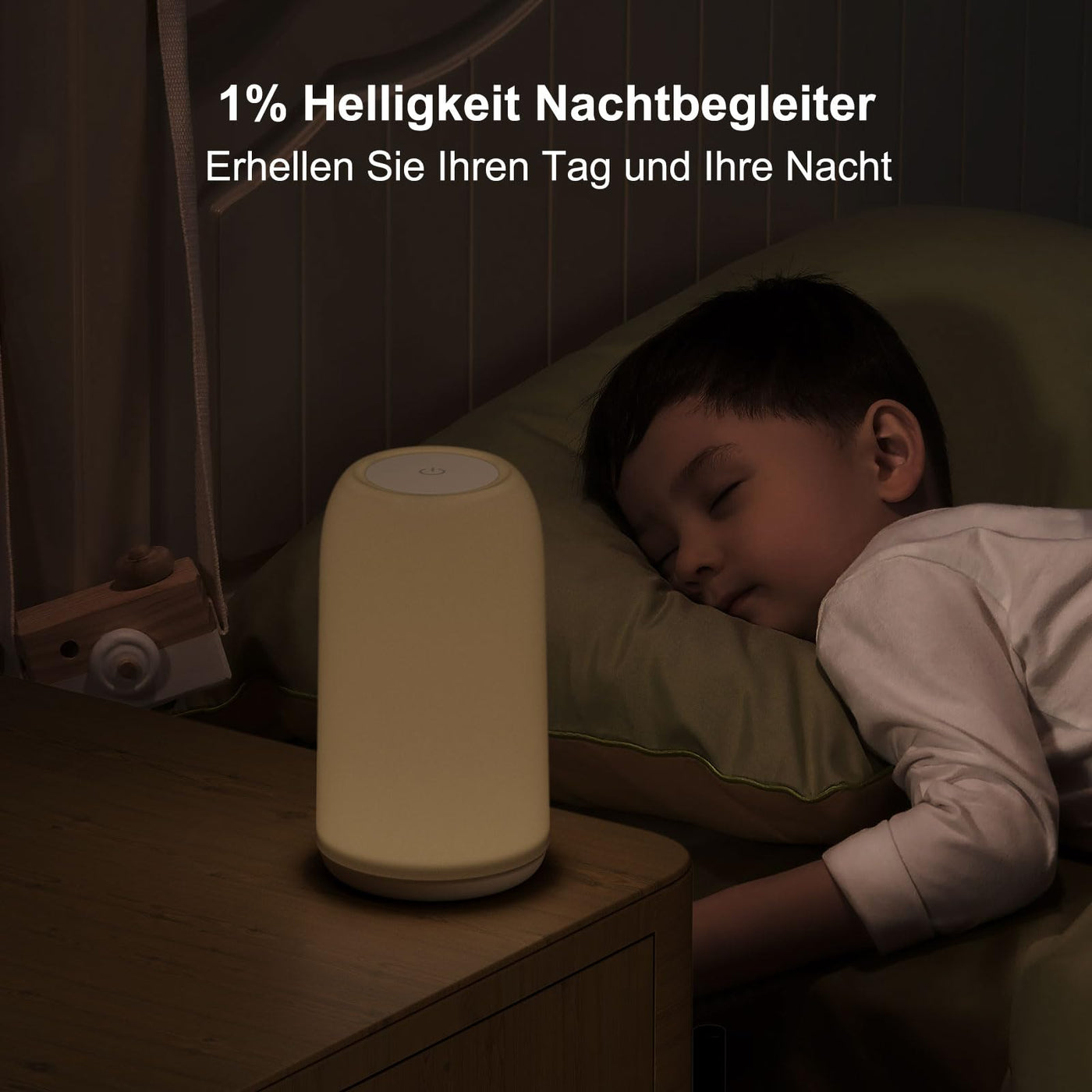 LED Bedside Lamp Touch Dimmable