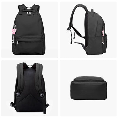 Kids School Backpack, Cute School Bags with Pretty Pendant