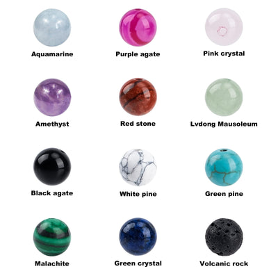 Fabriquez votre Propre Ensemble De Bijoux, Perles Rondes En Pierres Précieuses Naturelles
