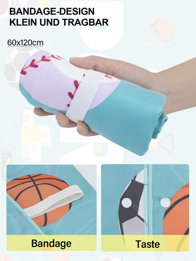 Serviettes de plage à séchage rapide