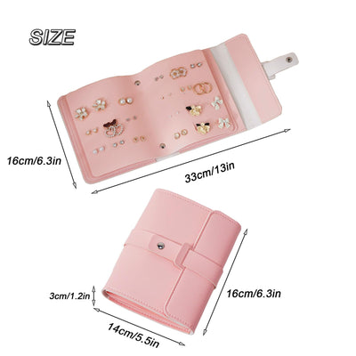 Rangement de boucles d'oreilles Pochette pour boucles d'oreilles Petits sacs de rangement de livres