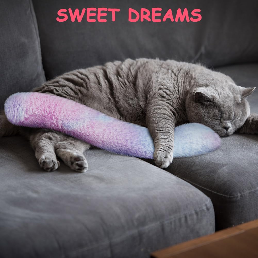 Jouet Pour Chat à L'Herbe à Chat 3 Pièces, Ensemble de jouets Pour Chat, Coussin Pour Chat avec Coussin de Valériane pour Chats à l'Herbe à Chat Coussin Câlin En Peluche, Jouet Apaisant Doux Et Moelleux pour Animaux de Compagnie