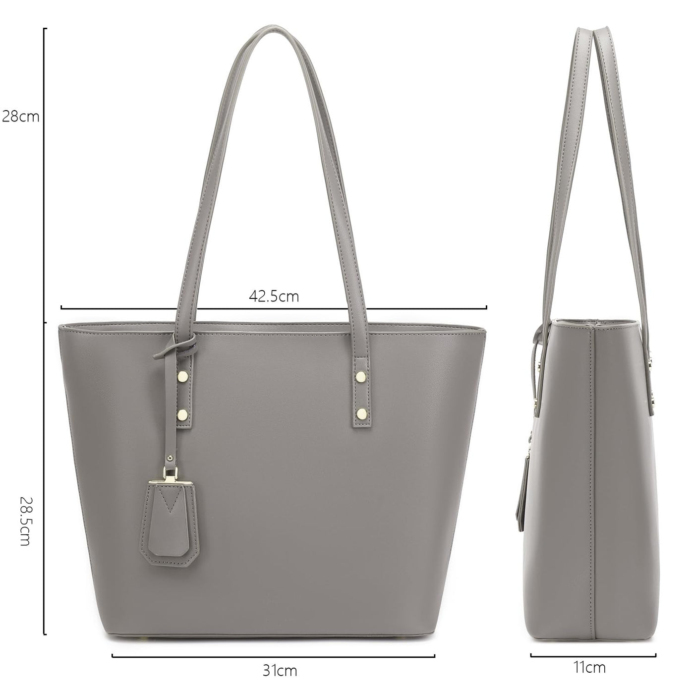 Large Capacity Work Bags with Zipper