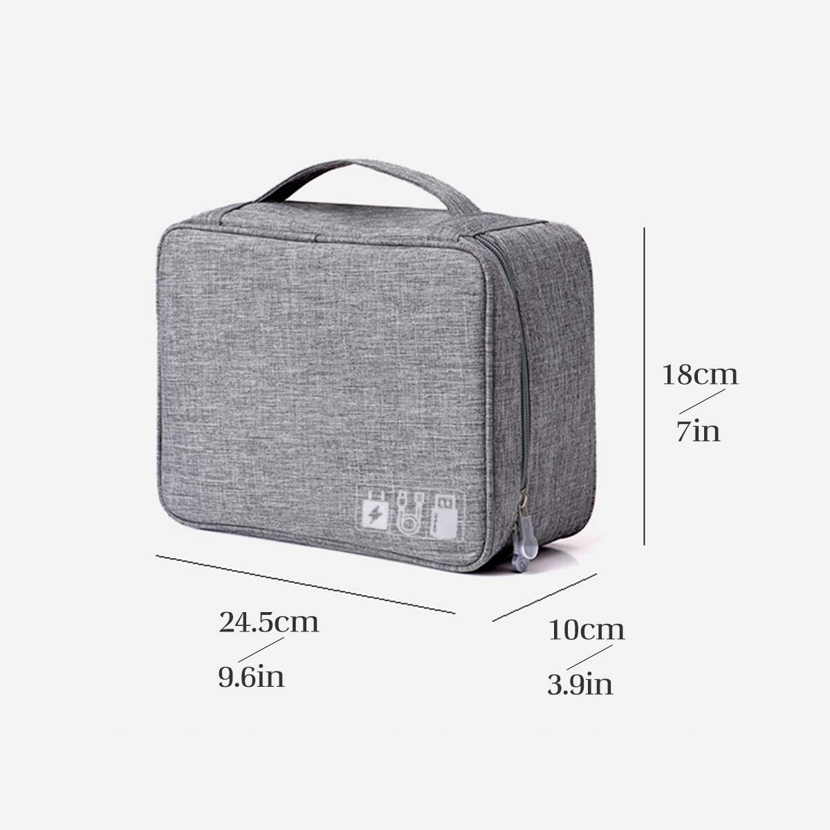 Cable bag Cable organizer Cable case Electronic accessories Organizer bag Universal bag for bag accessories