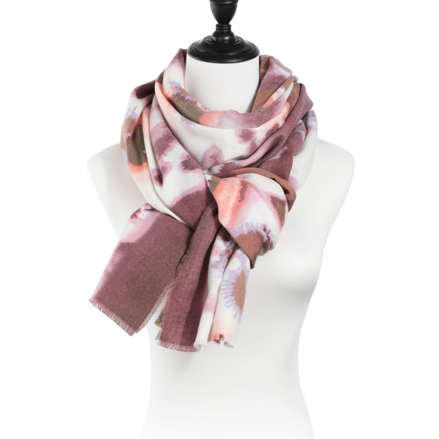 Scarves Soft Warm Stole Fall Winter Printed Long Scarf