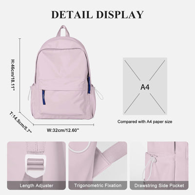 School Backpack , Causal Travel School Bags 1 Backpack Lightweight Backpack Water Repellent