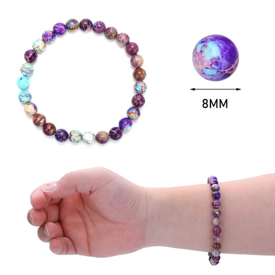 Bracelets en perles de pierre naturelle avec vos propres mains