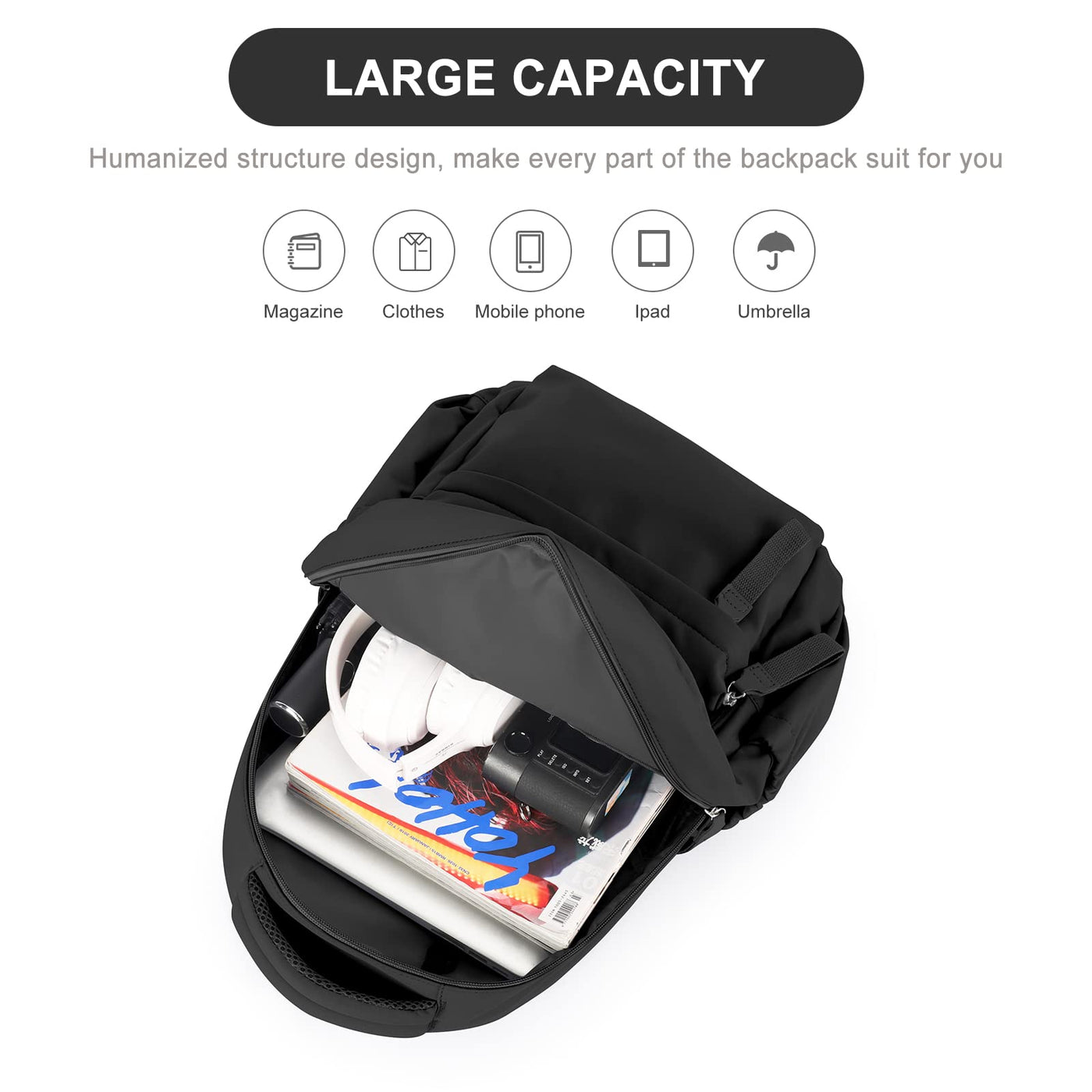 Sac à dos scolaire Sac à dos Sac à dos pour ordinateur portable Sac d'école léger