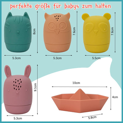 Bath toys, water toys Baby bath toys Mold-free bath toys