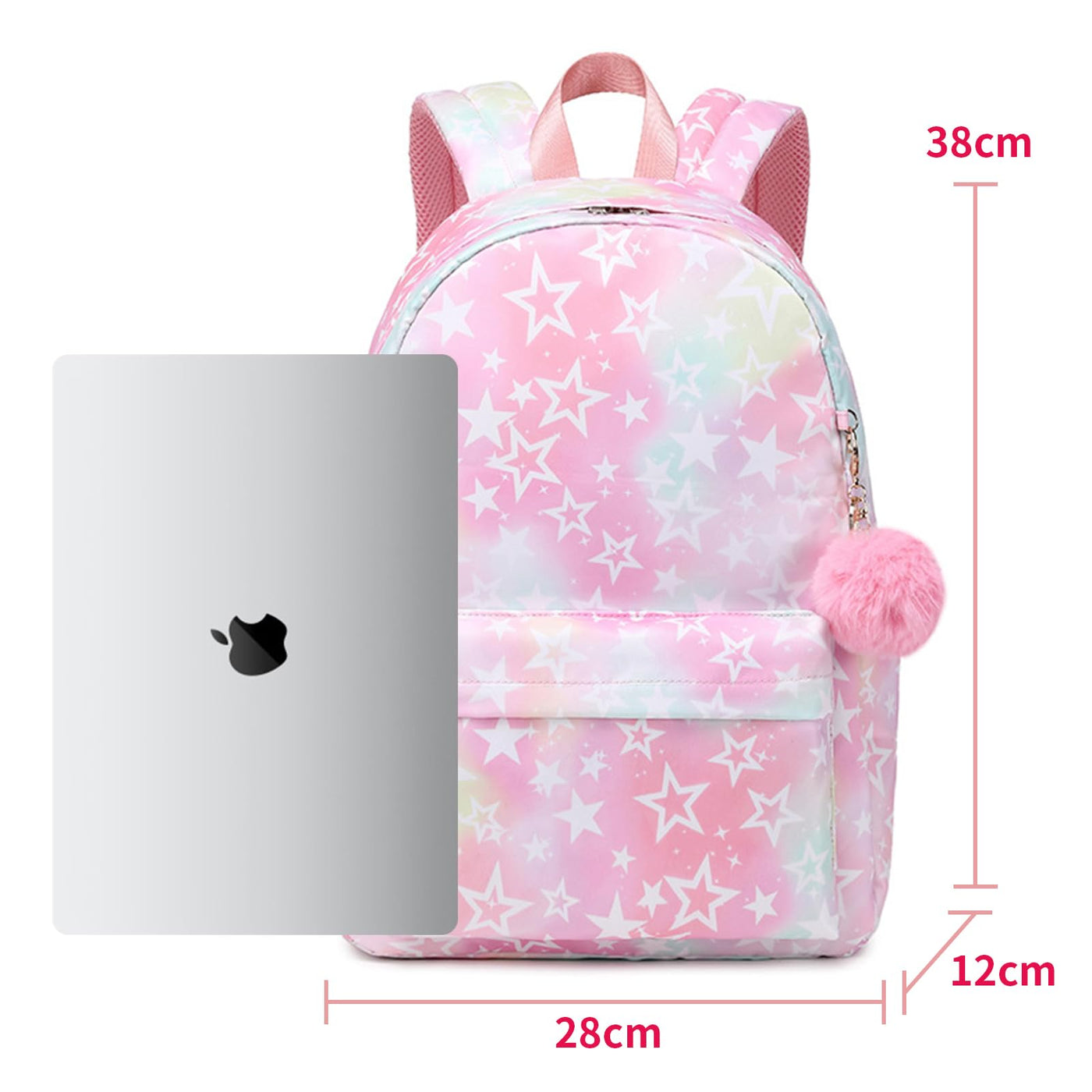 Sac à Dos Scolaire pour Enfants, jolis cartables avec Joli Pendentif