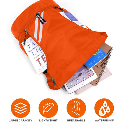Fashion sports backpacks, gym bag, large capacity drawstring sports bag