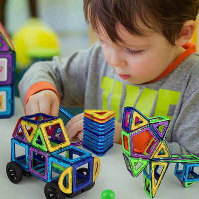 Jeu de blocs magnétiques Blocs magnétiques STEM