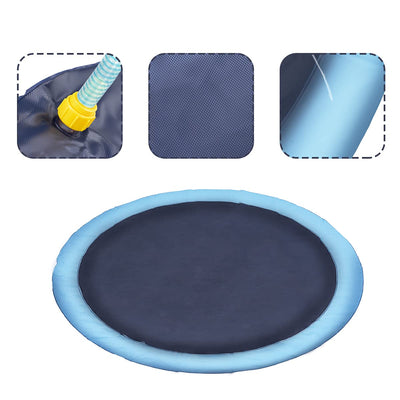 Sprinkler play mat, outdoor summer toy play mat, splash sprinkler pad, environmental protection PVC material outdoor splash pad, water play mat