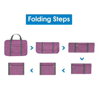 Hand luggage bag for airplane Foldable travel bag