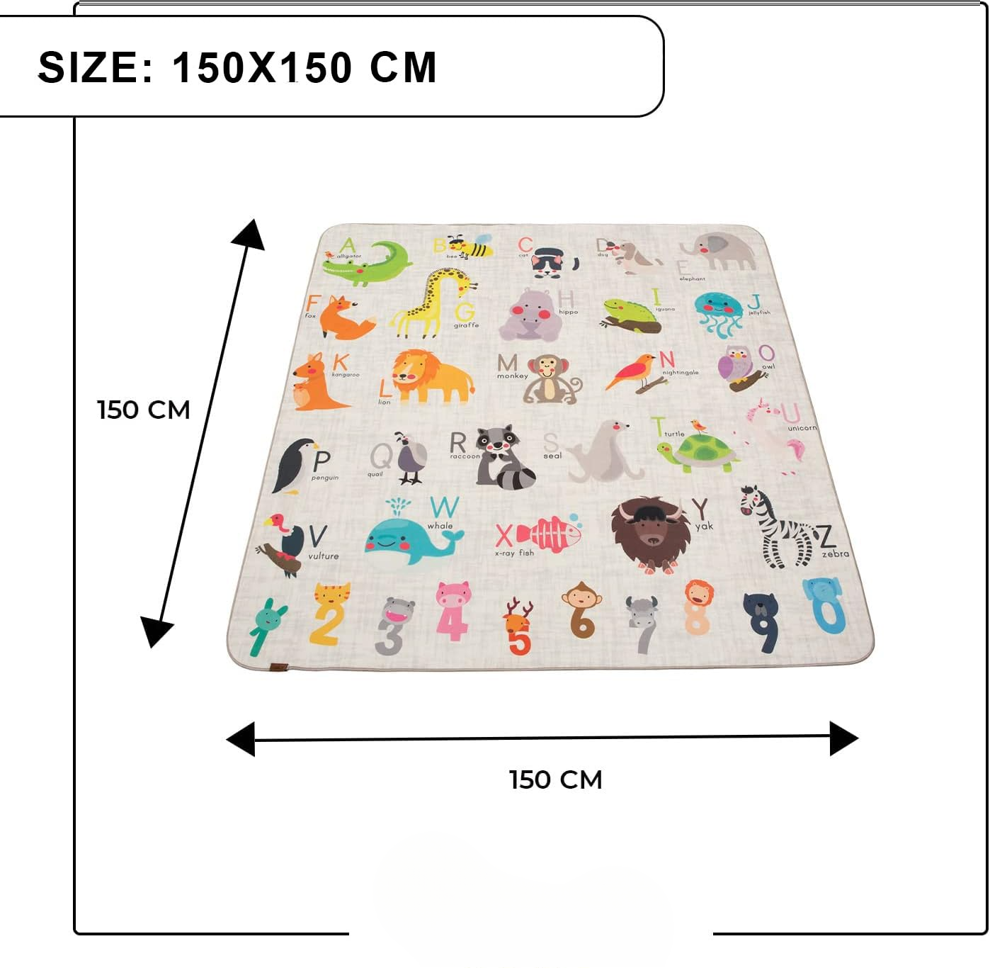 Anti-slip play mat Foldable crawling mat for children