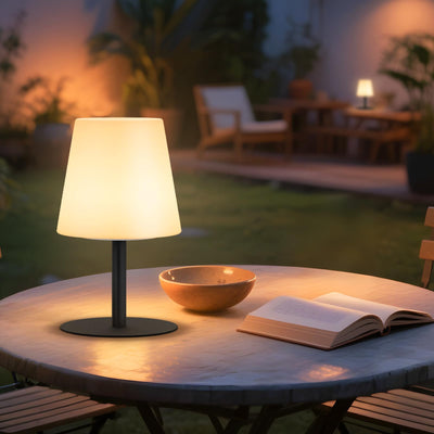 LED Outdoor Table Lamp with 8 Colors Cordless Lamp