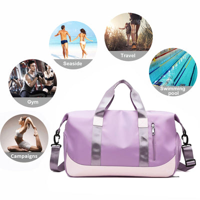 Sporttasche Reisetasche mit Schuhfach und Nassfach