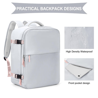 Sac à dos de voyage pour bagage à main d'avion sac à dos pour bagage à main d'avion ordinateur portable étanche