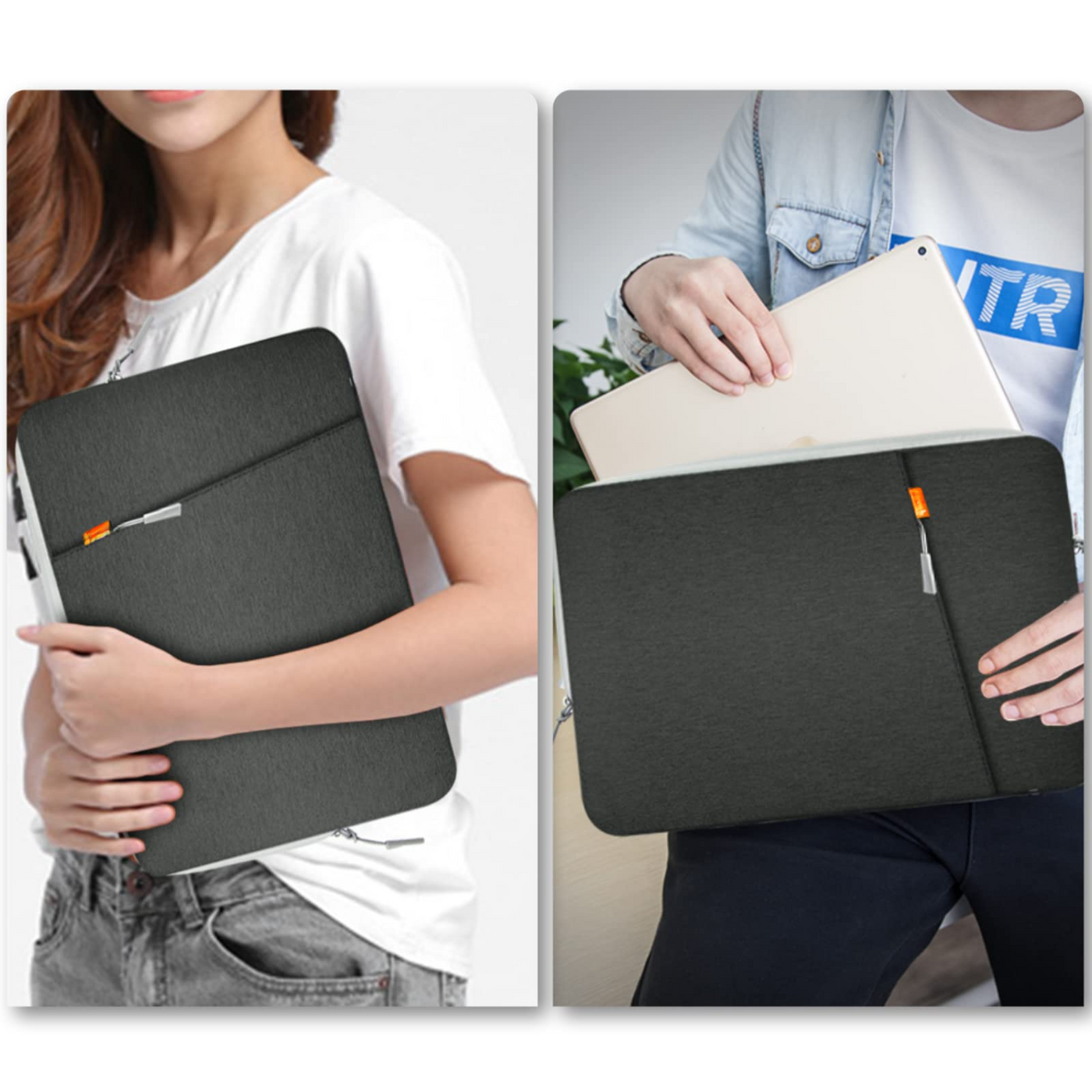 Laptop Sleeve MacBook Air/Pro, MacBook, Notebook, Waterproof Laptop Sleeve Shockproof Laptop Sleeve with Accessory Bag