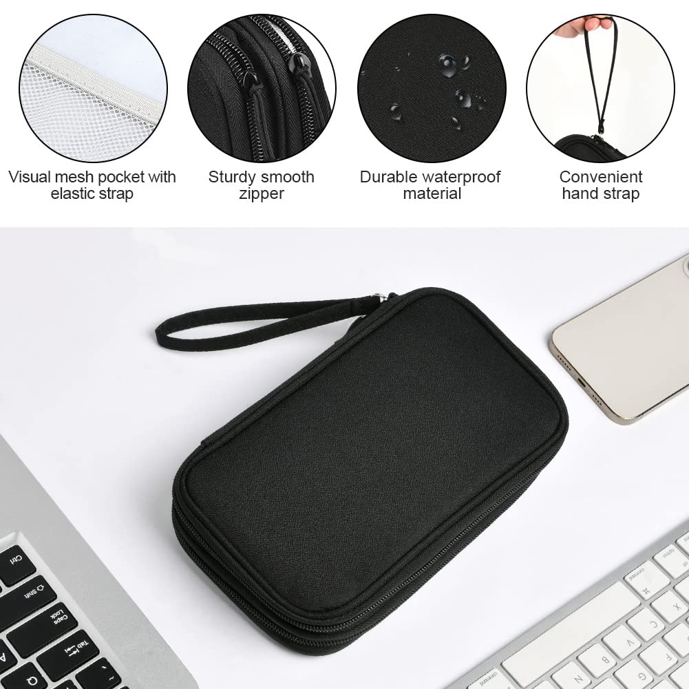 Cable bag, electronic bag, hard drive bag，electronics bag organizer