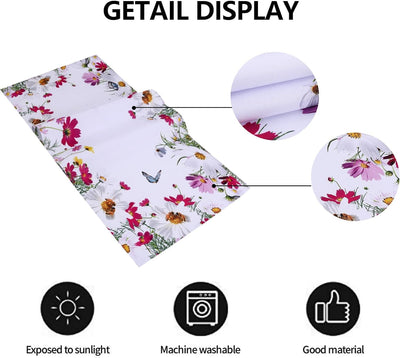 Chemin de table en lin Chemin de table lavable