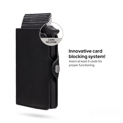 Porte-carte et porte-badge avec protection RFID et pince à billets