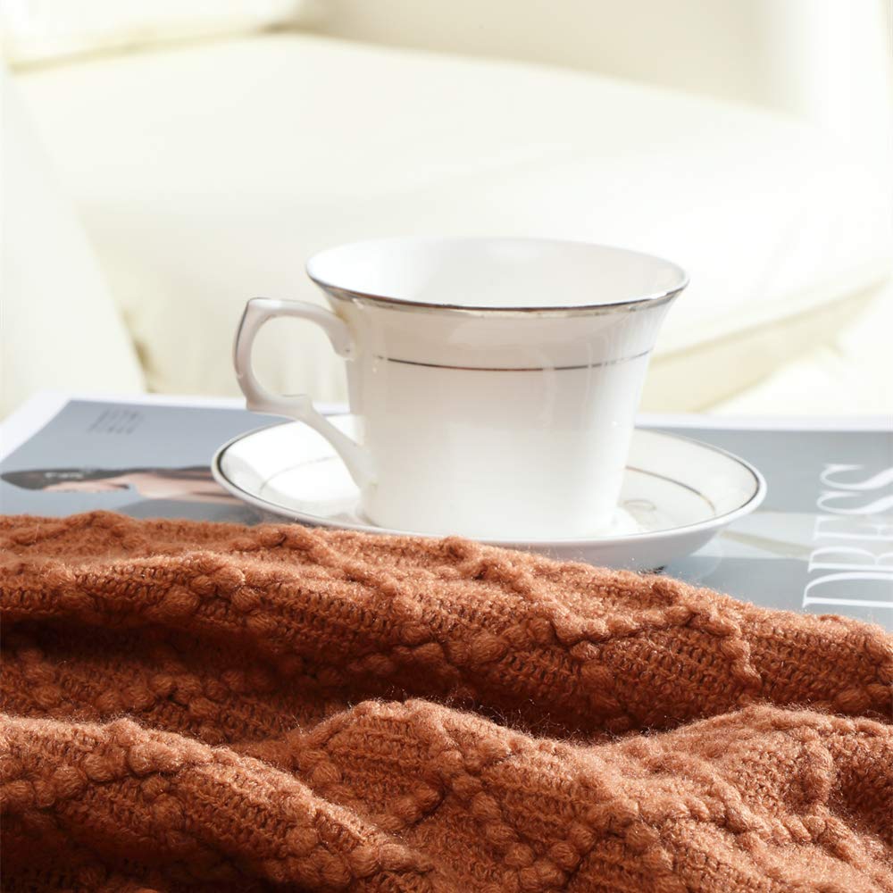 Couverture de canapé canapé rustique, douce, chaude