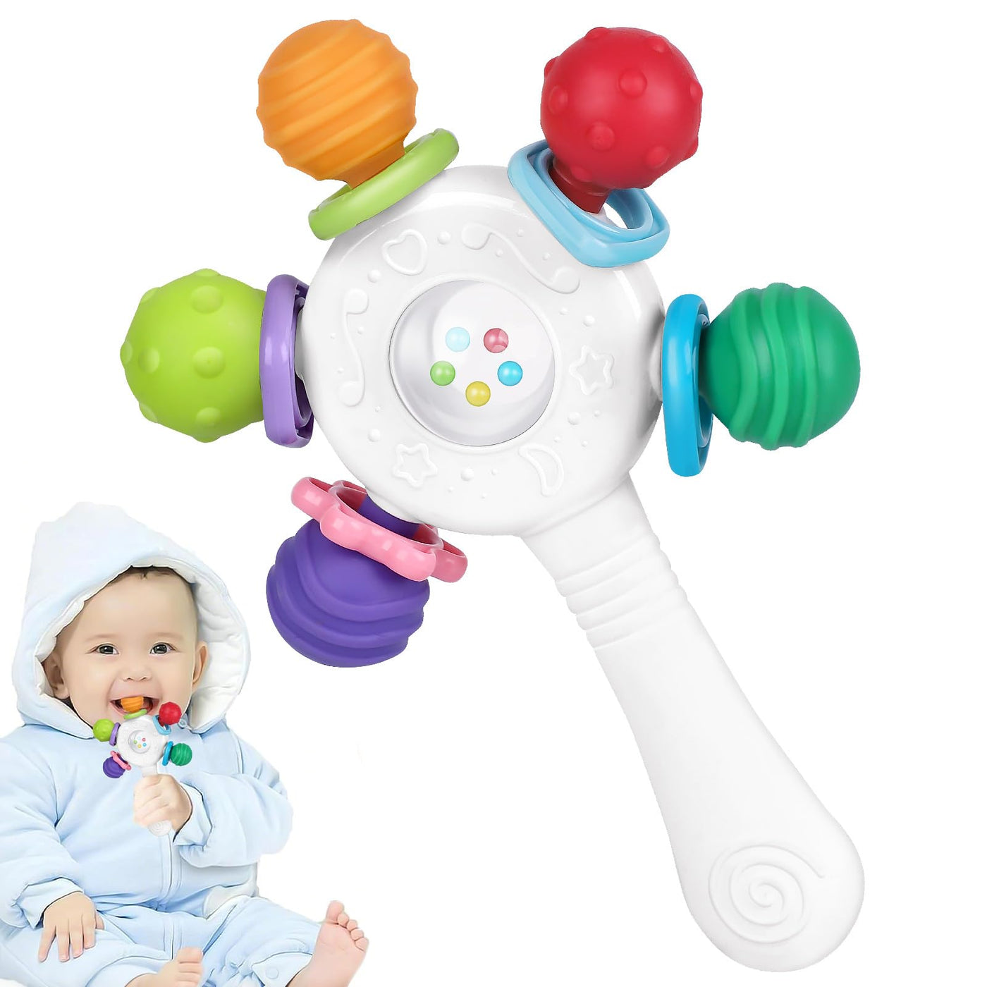 Hochet de qualité - anneau de dentition - BPA