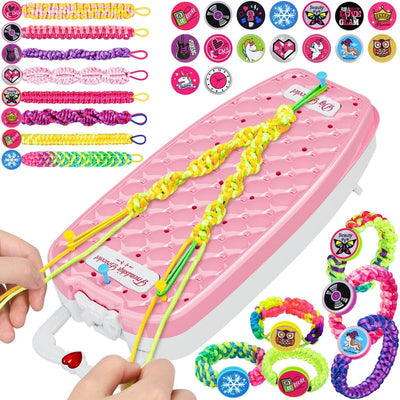 Friendship bracelet making kit,Arts & Crafts,DIY bracelet making kit,Toy gift