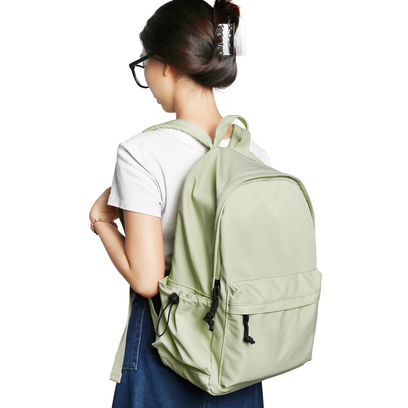 Backpack school teenager, school bag, satchel with laptop compartment