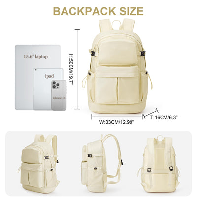 Rucksack Schulmädchen, Casual Travel Daypack, Laptop-Rucksack im Teenager, Rucksack Wasserdicht