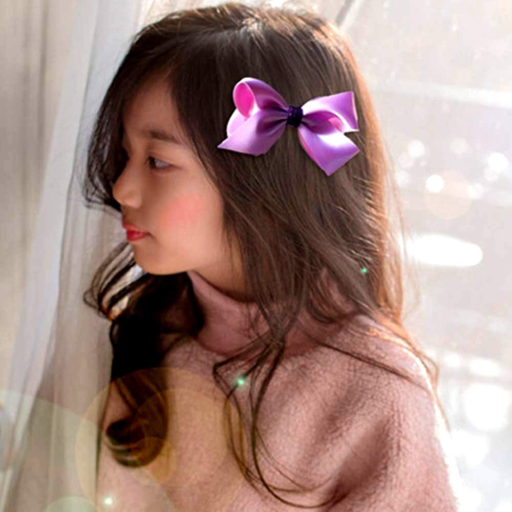 36 Stück Haarspangen Niedliche Haarschleifen Elastische Haargummis