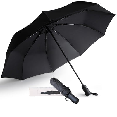 Regenschirm Stormproof Travel Windproof Automatisch zu öffnender/schließender Taschenschirm