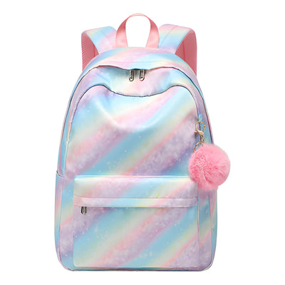 Kids School Backpack, Cute School Bags with Pretty Pendant