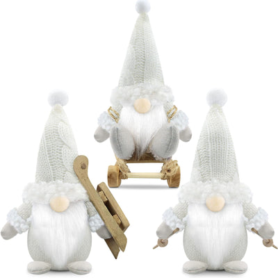 Christmas gnome set of 3 gnome figures Christmas decoration Christmas decorations gnome accessories for home kitchen decoration