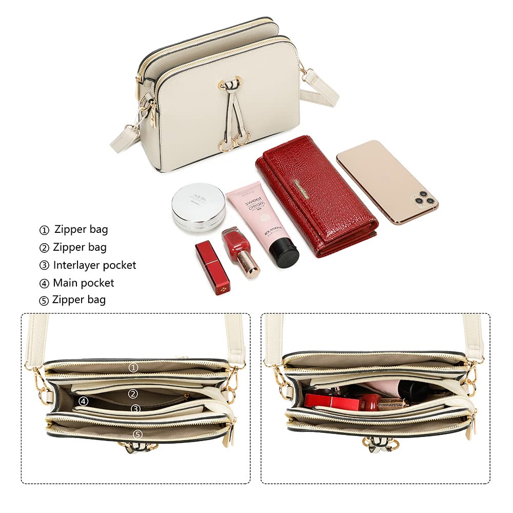 Sac à Bandoulière Solide en Cuir PU