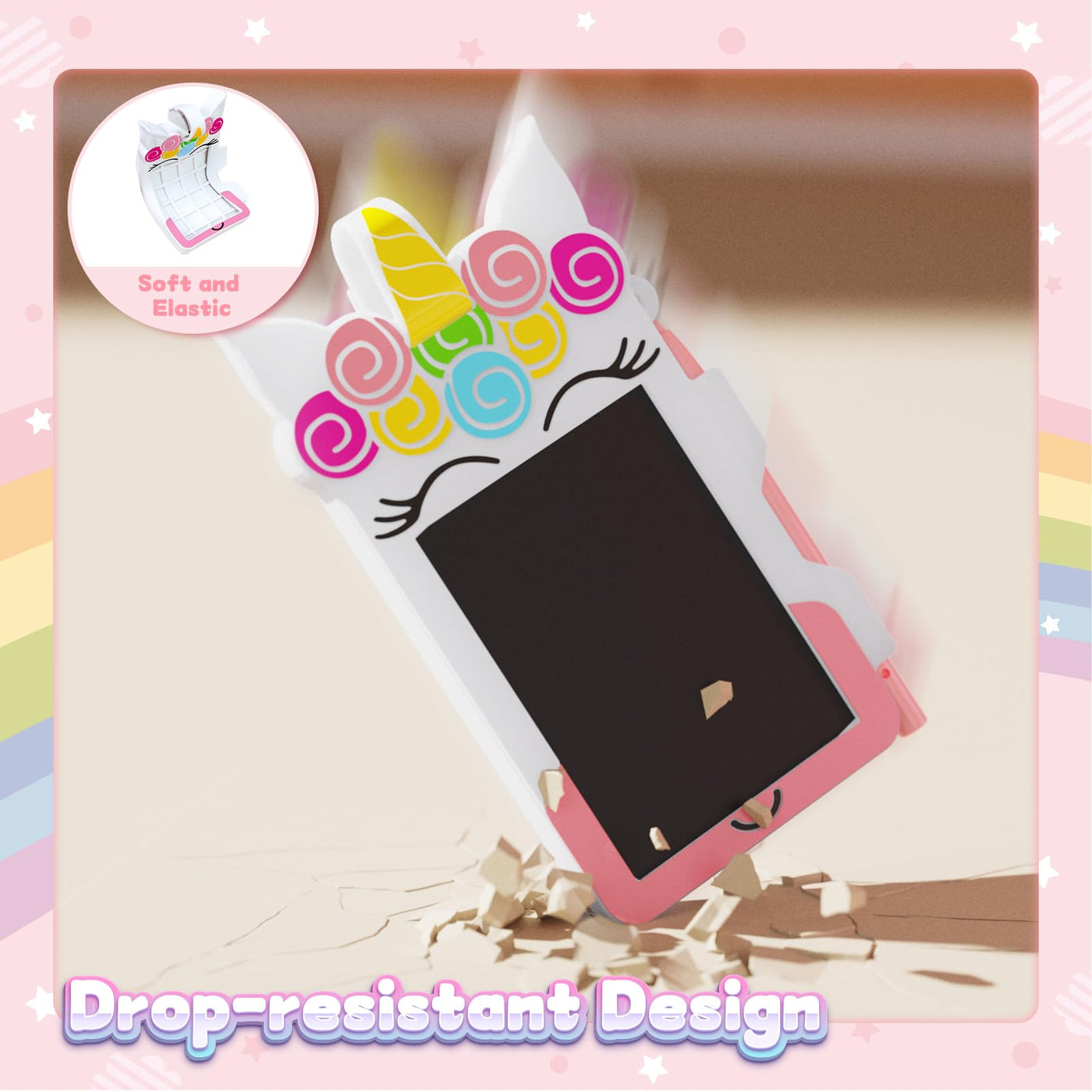 Planches à dessin pour enfants, tableau d'écriture LCD