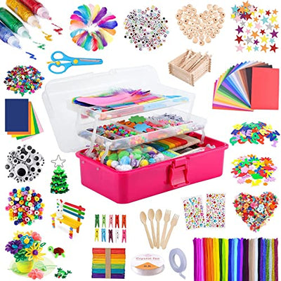 Craft kit children,  DIY craft kit children, craft supplies scrapbooking, craft supplies for children craft kit