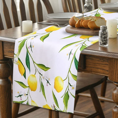 Chemin de table aspect lin Chemin de table lavable