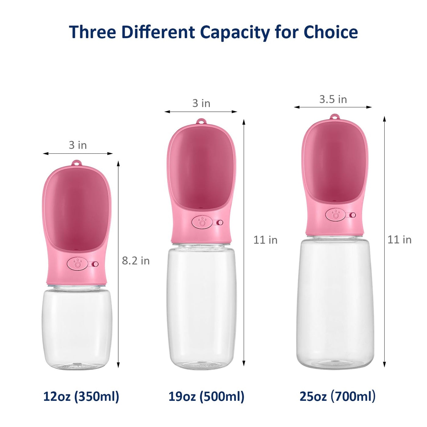 Leak-proof drinking bowl for dogs - Practical for walks, hiking & travel