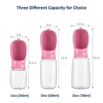 Leak-proof drinking bowl for dogs - Practical for walks, hiking & travel