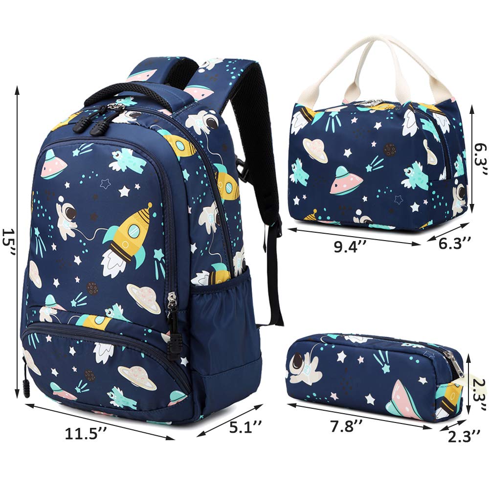 Kinderrucksack Grundschulranzen Leichter Kinderrucksack Set 3 Schultasche für Schüler