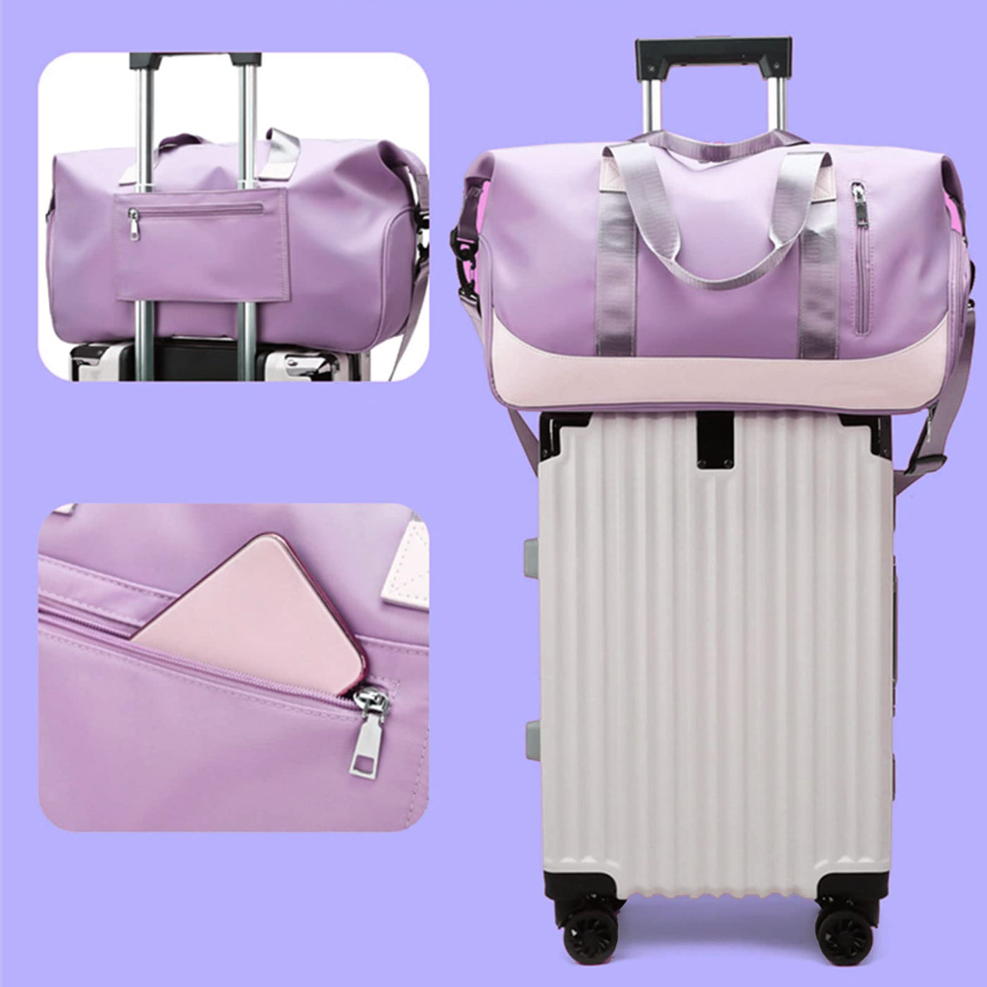 Sporttasche Reisetasche mit Schuhfach und Nassfach