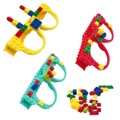 Building Blocks Glasses Splice Glasses Toys: 12 Pieces Building Bricks