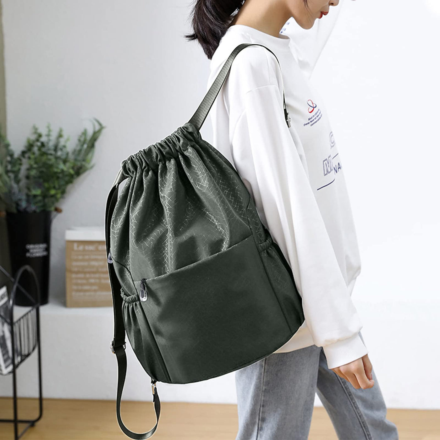 Sac de sport, sac étanche sac à dos unisexe sac de sport, sac de sport pour l'école, le voyage et l'extérieur